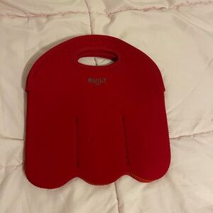 Built Red Neoprene Wine Tote